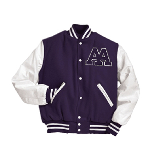 Hommes High Street Fashion College Baseball Letterman Varsity Jacket Marque personnalisée Rouge Blanc Manches Prix de gros - Product Image 6