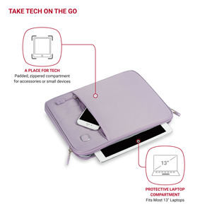กระเป๋าแล็ปท็อปสไตล์โมเดิร์นพร้อมแผ่นรองนุ่มสำหรับธุรกิจสำนักงานและการเดินทาง - Product Image 5