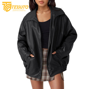 Abrigos de invierno para mujer, abrigo grueso de piel de oveja auténtica, chaqueta de cuero para mujer, chaqueta de aviador, chaquetas de piel de oveja para mujer - Product Image 4