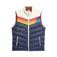 Veste d'hiver pour hommes, manteau, vente en gros, sans manches, duvet, Logo personnalisé, doudoune