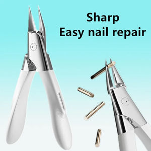 Flamia & jabz กรรไกรตัดเล็บสแตนเลสใหม่1ชิ้นเครื่องมือทำเล็บเท้าไม่สาด - Product Image 4