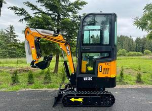 จัดส่งฟรี miva VA13C รถขุดขนาดเล็ก15HP 16 "ถังขุด9" Thumb erops หัวเตียงแบบเต็มสาย EPA CE ได้รับการรับรองระบบไฮดรอลิกเสริม - Product Image 2