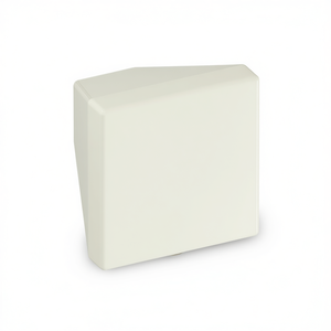 HEWI 547.32.1 Pure White Plastic Furniture Knob 99% Pure for Cabinet Organizers - Product Image 3