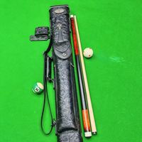 Высококачественный чехол для бильярдного кия 1/2 Split Pool Cue Case 2x2 с 4 отверстиями для бильярдистов