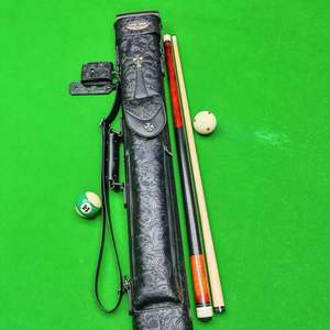 Hochwertige 1/2 Split 4 Loch Billard Pool Queue Tasche für Billards pieler - Product Image 3