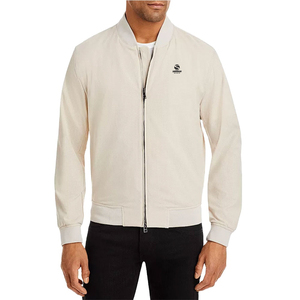 Chaqueta Bomber Acolchada de Lona con Estampado de Béisbol, Cómoda, para Hombre, de Alta Calidad, Personalizable en la Parte Delantera - Product Image 1