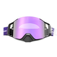 Lunettes de motocross polarisées HUBO HB-31, protection UV 100 %, monture TPU, verres détachables, pour sports de plein air et ski
