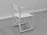 Chaise de directeur en aluminium pour l'extérieur Chaise de camping pliable pour la plage