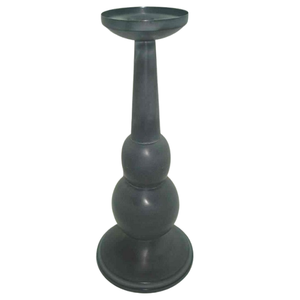 Portavelas de forma redonda, portavelas decorativo único para uso en el hogar, restaurante y hotel - Product Image 5