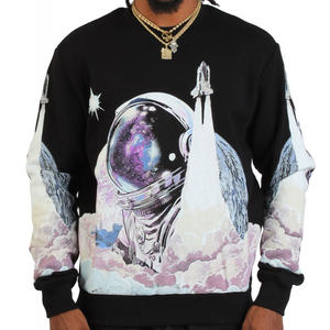 Sudaderas de moda impresas al por mayor Logotipo de diseño personalizado para sudaderas con capucha para hombres sudaderas cómodas transpirables de invierno cálidas para hombres - Product Image 1