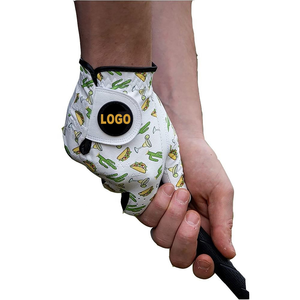 บริการ unisex ถุงมือกอล์ฟคุณภาพพรีเมี่ยมมีหลายสีให้เลือกมีโลโก้ออกแบบได้ตามต้องการสำหรับเล่นกีฬาหนังแกะ - Product Image 2