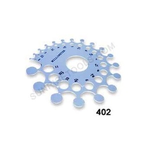 Medidor circular en herramientas de fabricación de joyas de aluminio de alta calidad, precio más bajo, uso para hacer herramientas profesionales, venta al por mayor, gran prise - Product Image 1