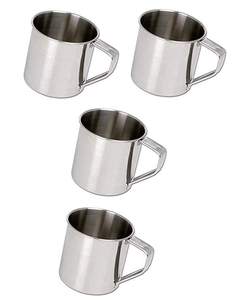 Taza de café de acero inoxidable de diseño moderno, taza de cerveza de Metal hecha a mano ecológica, taza de café de regalo, tazas de agua potable y café - Product Image 4