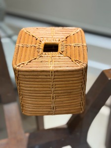 <b>Rattan</b> Tissue Box Cover Square Handmade <b>Storage</b> Box Eco-Friendly Natural Home and Home Decor Wholesale from Vietnam - Product Image 2