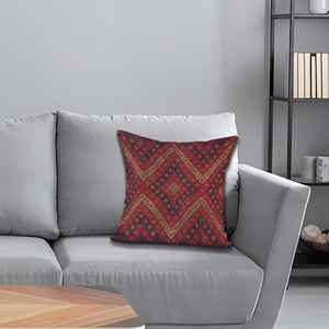 Cojín Decorativo con Estampado de Kilim Turco Vintage, Decoración Única para el Hogar, 8"x8" - 20x20 cm - Product Image 3