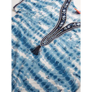 Chemise de nuit longue maxi Evolve pour femme, élégante, boutonnée, à fermeture éclair, en viscose Liva imprimée, coupe ample, en tissu doux tissé - Product Image 4