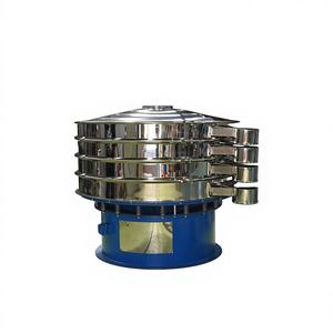 Mesin Pengayak Bubuk Berkinerja Tinggi, Mobile, Aluminium, Vibro Grading, Ultrasonic <span class=keywords><strong>Vibrating</strong></span> <span class=keywords><strong>Screener</strong></span> - Product Image 4