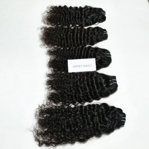 Extensions de cheveux humains naturels à cuticule alignée Vendeurs de cheveux vierges non traités Cheveux humains indiens - Product Image 5