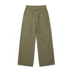 กางเกงยีนส์ทรงแบ็กกี้สไตล์คนเมืองคุณภาพสูงสำหรับผู้ชาย - ผ้าเดนิมคอตตอนเนื้อหนา - Product Image 5