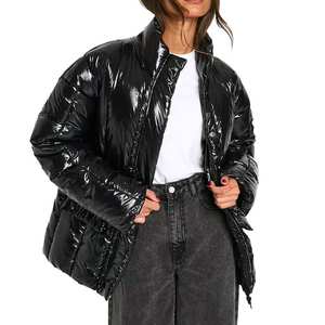 Luxe hiver bouffant femmes veste de fourrure épaissir chaud naturel fourrure de raton laveur femme vers le bas manteau de fourrure pour les femmes veste personnalisée - Product Image 1