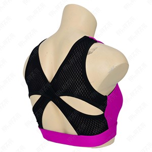 Sujetador Deportivo para Mujer de Color Sólido, Sin Costuras, de Alta Sujeción, para Yoga, Acolchado, Top de Gimnasio, Ropa Deportiva Transpirable, Diseño Personalizado 2026 - Product Image 4