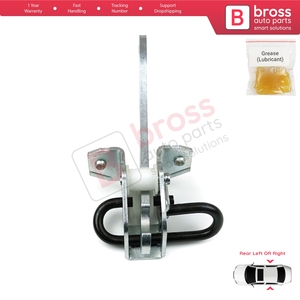 BDP1073 Limiteur de porte arrière avec frein et sangle de retenue 51228171672 pour 7 E38 Berline Pièces automobiles Bross Fabriqué en Turquie Bross Auto - Product Image 3