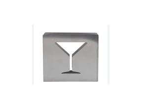 Meilleure offre pour bureau à domicile drôle debout en acier inoxydable porte-papier de soie de table pour serviette de restaurant de mariage en métal - Product Image 3