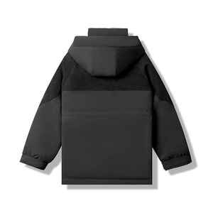 Manteau d'hiver pour femme Veste en duvet coupe-vent avec capuche pour les trajets quotidiens et les tenues décontractées - Product Image 4