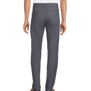 Premium Custom Men's Knitted Pants Black Button Fly <b>Soft</b> Knit Fabric Straight Mid Waist-Stylish Casual Comfort Custom Logo - Product Image 2