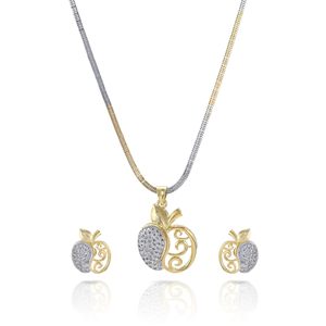 Pendentif en zircon en forme de pomme pour les occasions de cadeaux - Product Image 1