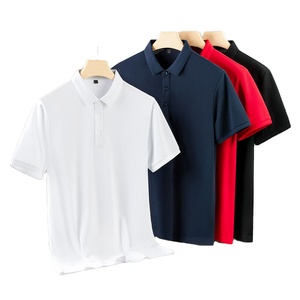 Logo personnalisé OEM Design haut de gamme revers T-shirt à manches courtes Polo pour hommes en coton mercerisé Chemises polo de luxe léger pour hommes - Product Image 1