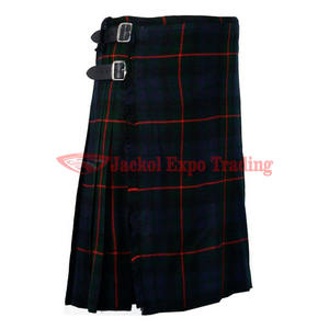 Highland Traditionnel Gunn Tartan 8 Yard Kilt sur mesure pour homme Kilts Tartan écossais faits à la main - Product Image 5