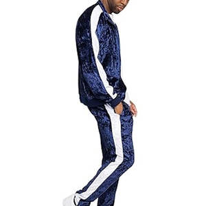 Ensemble de survêtement décontracté en deux pièces pour homme, écologique, uni, avec sweat-shirt à capuche et pantalon de survêtement - Product Image 3