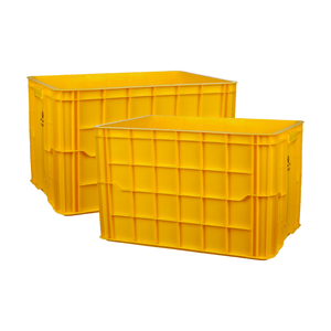 5007 caisse en plastique sans trou 5T meilleur prix caisse de stockage en plastique grande capacité caisse de récolte conteneur de stockage de couleurs diverses - Product Image 4