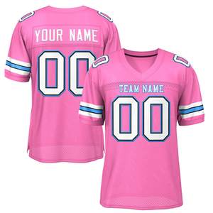 Camiseta de equipo transpirable con logotipo personalizado de Stylso, camiseta de fútbol americano XL, estampado de números, técnica de sublimación de fútbol de manga corta - Product Image 5