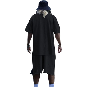 Camisetas de talla grande para hombre personalizado con estampado de algodón pesado 100%, camisetas blancas en blanco personalizadas BD para hombre - Product Image 5