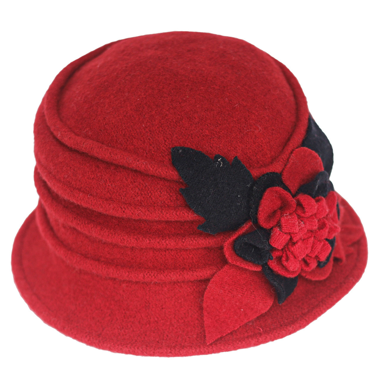 Warm Women Hats - Stylish 100% Wool Felt Winter Berets display picture 1