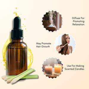Huile essentielle de citronnelle avec ingrédient d'arbre à thé pour l'aromathérapie et les soins de la peau à prix compétitif - Product Image 3