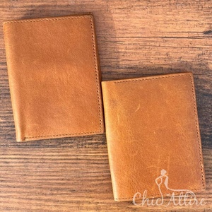 100% monederos de cuero genuino para hombre con bolsillo para monedas con cremallera logotipo personalizado cartera para hombre y tarjetero carteras de cuero para hombre - Product Image 1