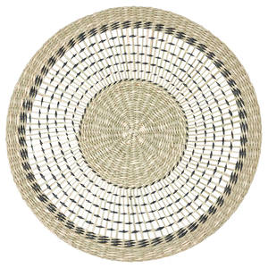 Hot Trendy Round <b>Seagrass</b> <b>Placemat</b> Wicker Tables <b>Placemats</b> for Home Hotel Restaurant Vietnam - Product Image 1