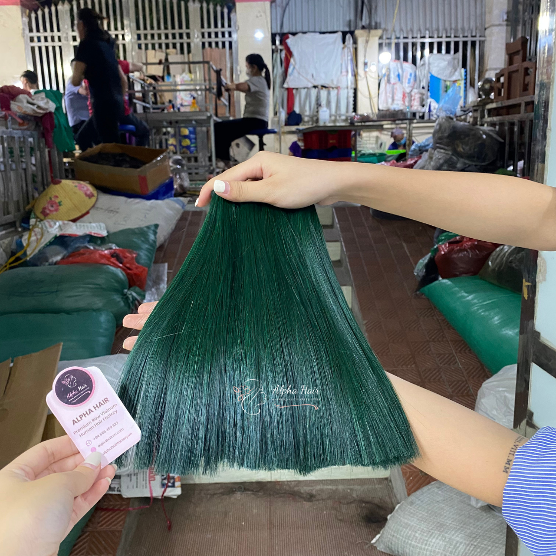 สีเขียว