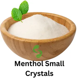 Industriële Indische Puur Natuurlijke Beste Kwaliteit Menthol Bold Crystal Indian Menthol Crystal Food Grade Cosmetische Kwaliteit Farmaceutische