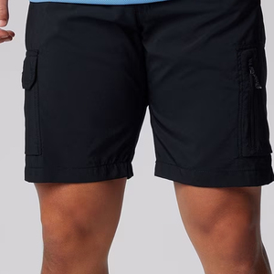 Shorts en polyester légers pour hommes, vêtements décontractés, acheteurs en gros, prix bas, avec logo personnalisé et boucles pour ceinture, prix bas - Product Image 5