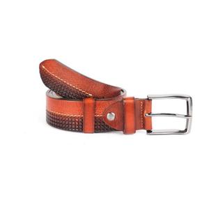 Stock prêt de ceinture en cuir de buffle véritable pour hommes de haute qualité Designer célèbre marque longueur personnalisée des tarifs compétitifs - Product Image 3