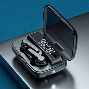 หูฟังบลูทูธแบบสปอร์ต Sower M19 Pro รุ่นพรีเมียม สำหรับขายส่ง รองรับ Bluetooth 5.2 กันน้ำระดับ IPX5 พร้อมไฟ LED แสดงสถานะแบตเตอรี่ ควบคุมด้วยระบบสัมผัส เหมาะสำหรับการวิ่ง - Product Image 3
