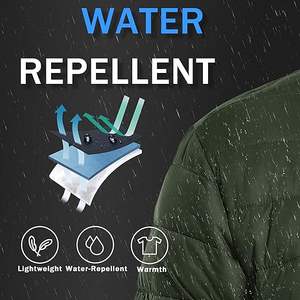 Chaqueta Acolchada con Logotipo Personalizado, Proveedor OEM, Impermeable, Ligera, Aislante, Ropa de Abrigo de Invierno para Hombre, Venta al Por Mayor 2025 - Product Image 4