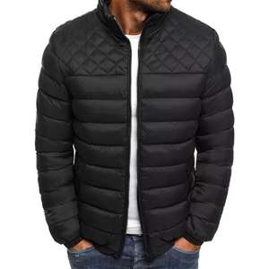 Vente en gros personnalisé OEM imprimé doudoune veste hommes veste chaude manteau rembourré à capuche doudoune personnalisé ODM - Product Image 5