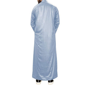 Service OEM, faible MOQ, meilleur prix de vente, design de thobe jubba arabe multicolore, livraison en ligne, nouvelle arrivée, service OEM - Product Image 5