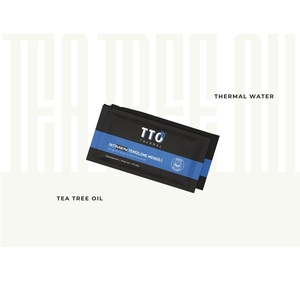 Toallitas Húmedas Intiminas para Hombre IntiMEN Thermal TTO con Aceite de Árbol de Té Antibacterial, Envasadas Individualmente, 12 Unidades - Product Image 1