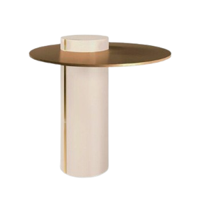 Muebles para el hogar Mesa auxiliar Estilo de lujo Mesa auxiliar de metal de diseño hecho a mano Muebles de metal decorados - Product Image 1